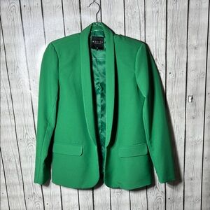 Mohito collection green open blazer size 36